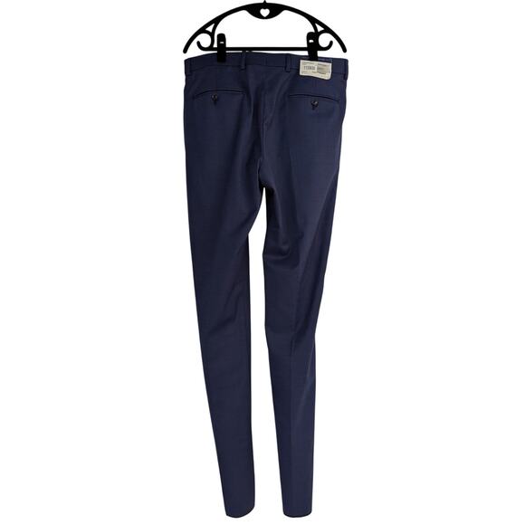 Tommy Hilfiger Lowen Navy Blue Slacks Dress Pants Mens Size 34 - Picture 7 of 10